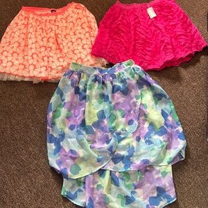 Bundle Girls Elastic Waist Skirts (3)